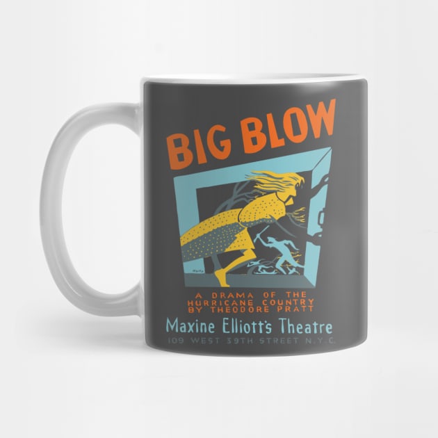 Big Blow - Federal Theatre Project - Analog Poster by TuncGK